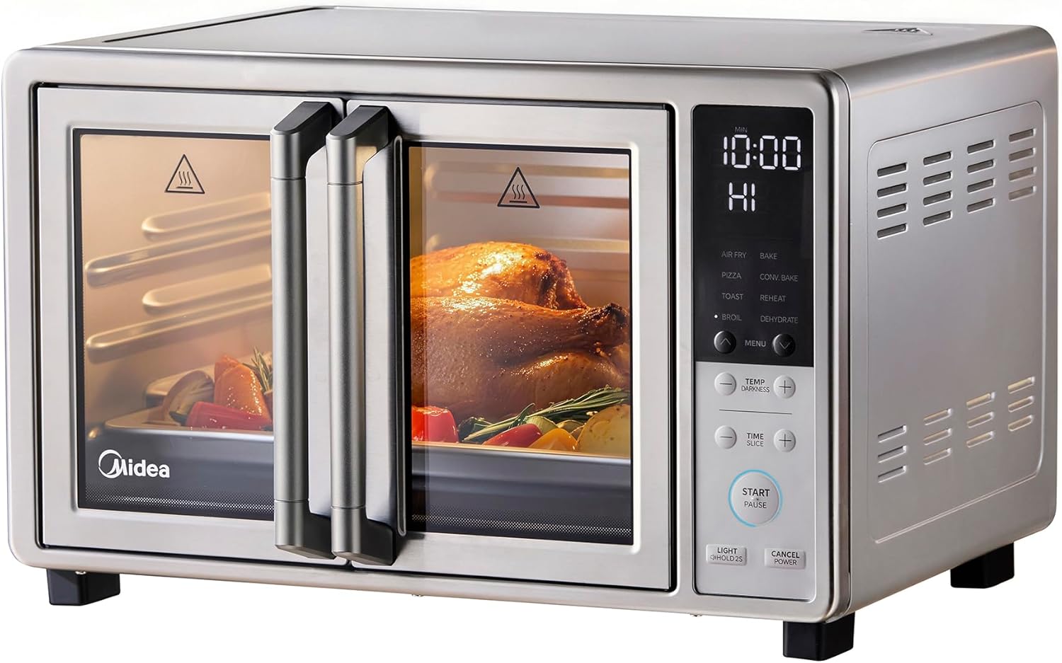 8-in-1 Stainless Steel Air Fryer Oven 8-in-1 Stainless Steel Air Fryer Oven