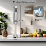 Stainless Steel Immersion Blender Kit