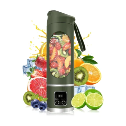 Green USB Rechargeable Smoothie Blender