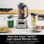 Control Blender with Two Personal Cups