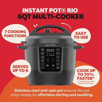 6-Quart Versatile Multi-Cooker