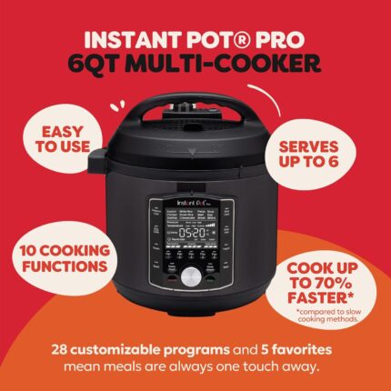 6-Quart Multi-Function Electric Cooker
