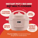 4-Quart Pink Mini Multi-Cooker