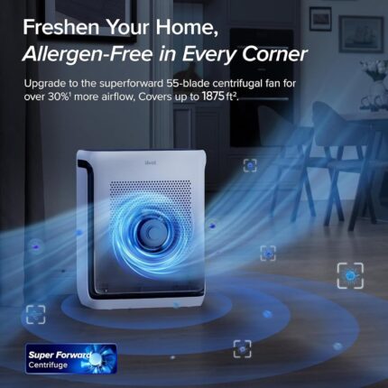 Connected Air Purifier with Display