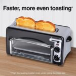 Black & Silver Toaster Oven