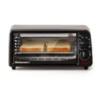 Compact Black Toaster Oven
