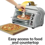 Roll-Top Door Toaster Oven