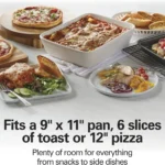Roll-Top Door Toaster Oven