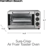 Stainless Steel Air Fryer Toaster