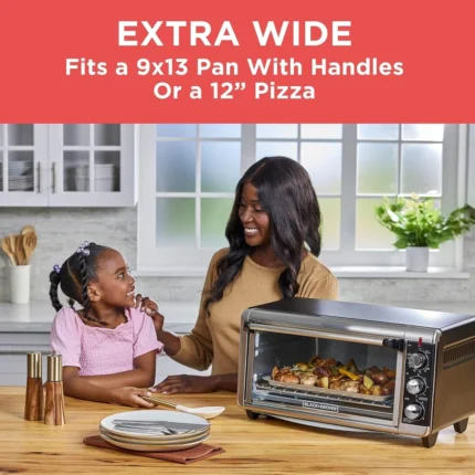 Extra-Wide Stainless Steel Convection Oven