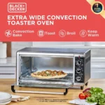 Extra-Wide Stainless Steel Convection Oven